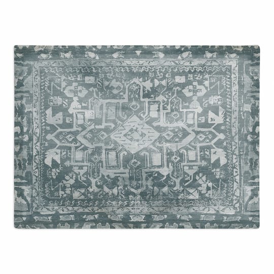 18" Navy Vintage Poly Twill Placemat
